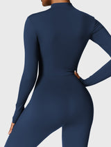 DICORYA — Combinaison zippée doublée polaire manches longues
