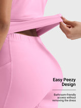 DICORYA — Robe de tennis à dos ouvert