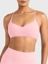 DICORYA — Brassière de sport à dos torsadé