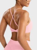 DICORYA — Brassière de sport à dos torsadé