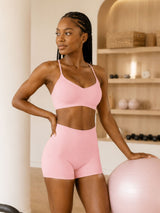 DICORYA — Brassière de sport à dos torsadé