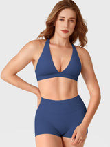 DICORYA — Brassière de sport décolleté en V