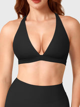 DICORYA — Brassière de sport décolleté en V