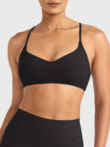 DICORYA — Brassière de sport à dos torsadé