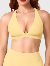 DICORYA — Brassière de sport décolleté en V