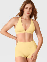 DICORYA — Brassière de sport décolleté en V