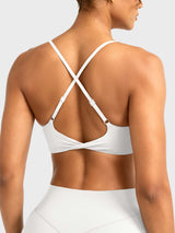 DICORYA — Brassière de sport à dos torsadé