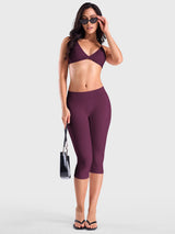 DICORYA — Legging corsaire gainant sans couture