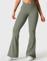 DICORYA — Legging évasé ceinture en V