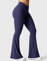 DICORYA — Legging évasé ceinture en V