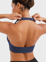 DICORYA — Brassière de sport col américain