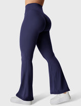 DICORYA — Legging évasé à ceinture en V