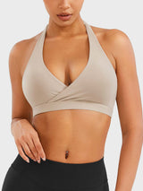 DICORYA — Brassière de sport col américain