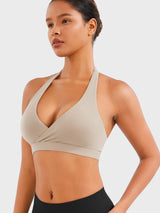 DICORYA — Brassière de sport col américain