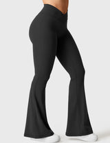 DICORYA — Legging évasé ceinture en V