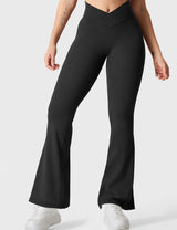 DICORYA — Legging évasé à ceinture en V