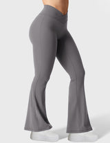 DICORYA — Legging évasé à ceinture en V