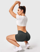 DICORYA — Short sans couture à ceinture croisée