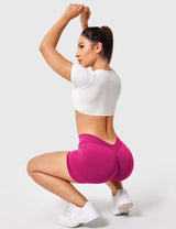 DICORYA — Short sans couture à ceinture croisée