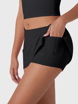 DICORYA — Mini jupe-short taille basse
