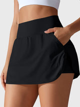 DICORYA — Jupe-short de tennis taille haute