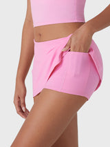 DICORYA — Mini jupe-short taille basse
