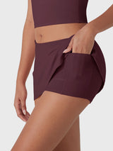 DICORYA — Mini jupe-short taille basse