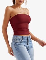 DICORYA — Haut bandeau double épaisseur