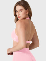 DICORYA — Brassière de sport col américain dos nu
