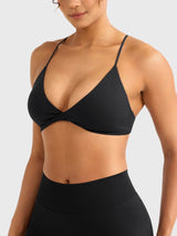 DICORYA — Brassière de sport minimaliste à bretelles fines