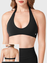 DICORYA — Brassière de sport col américain dos nu