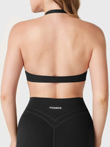 DICORYA — Brassière de sport col américain dos nu