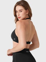 DICORYA — Brassière de sport col américain dos nu