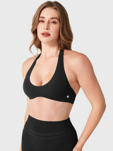 DICORYA — Brassière de sport col américain dos nu