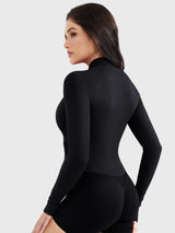 DICORYA — Veste zippée sans couture