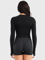 DICORYA — Haut sans couture manches longues