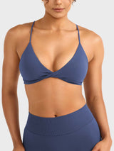 DICORYA — Brassière de sport minimaliste à bretelles fines