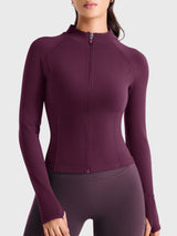 DICORYA — Veste de sport zippée ajustée