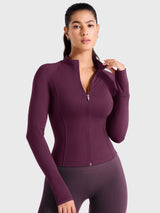 DICORYA — Veste de sport zippée ajustée