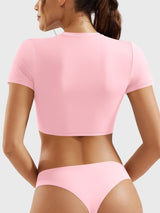 DICORYA — Crop top manches courtes