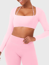 DICORYA — Crop top manches longues
