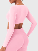 DICORYA — Crop top manches longues