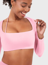 DICORYA — Crop top manches longues