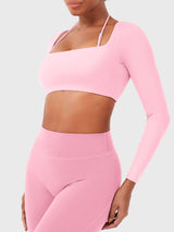 DICORYA — Crop top manches longues