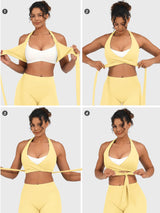 DICORYA — Brassière de sport croisée style ballet