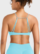 DICORYA — Brassière de sport minimaliste à bretelles fines