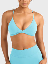 DICORYA — Brassière de sport minimaliste à bretelles fines