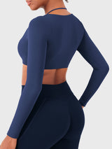 DICORYA — Crop top manches longues