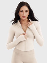 DICORYA — Veste zippée sans couture