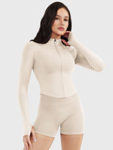 DICORYA — Veste zippée sans couture